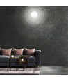 Plafonnier LED 24W - Ø32,6cm, 4000K, IP44, flicker free, bord blanc