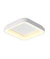 Plafonnier LED 72W avec télécommande - Dimmable, 2700-6000K, flicker free, bord blanc