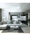Plafonnier LED 72W avec télécommande - Dimmable, 2700-6000K, flicker free, bord blanc