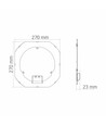 Module LED 36W - 4000K, 4350lm, IP20 intérieur, 270x270mm