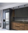 Spot de plafond GU10 - noir, montage en saillie, sans source lumineuse
