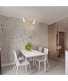 Spot de plafond GU10 - Rotatif, montage en saillie, blanc, sans source lumineuse