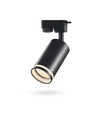 Spot sur rail monophasé GU10 Skot - Noir, sans source lumineuse, 1F2W
