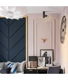 Double spot GU10 en saillie, orientable - Noir, IP20 intérieur, aluminium, sans source lumineuse