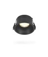 Spot encastrable GU10 - Noir, aluminium, 85x85 mm, IP20 intérieur