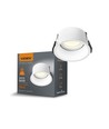 Spot encastrable GU10 - Carré, blanc, aluminium, IP20 intérieur, sans source lumineuse