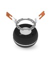 Spot encastrable GX53 - Noir, aluminium, IP20, 90x90mm, trou: Ø7,3-7,7 cm, sans source lumineuse
