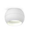 Spot de plafond GX53 - Blanc, 90x90x50mm, IP20 intérieur, aluminium, sans source lumineuse