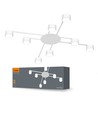 8x Spot sur rail GX53, blanc - RA90, IP20, pour 8 ampoules GX53, sans source lumineuse