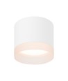 Spot en saillie GX53 - Blanc, Ø8cm, IP20, IK07, sans source lumineuse