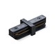 Connecteur pour rail monophasé - Noir, 1F2W