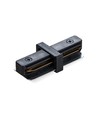 Connecteur pour rail monophasé - Noir, 1F2W