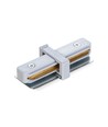 Connecteur pour spot sur rail monophasé - Blanc, 1F2W