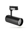 Tor spot sur rail RA90 - 20W, noir, monophasé, 1F2W