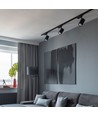 Spot sur rail monophasé 30W RA90 Tor - Noir, 1F2W