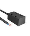Alimentation pour rail magnétique Slim, 48V - Noir, boîtier de connexion, 3 ans de garantie