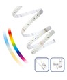 Kit ruban LED 5m 17W/m RGB+CCT - 230V, 60 LED/m, Smart home, sans télécommande