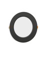 Dalle LED encastrable 6W Ø11,8cm - 620lm, 4000K, bord blanc, flicker free