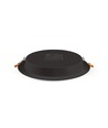 Panneau LED encastrable noir 12W - 1350lm, 4000K, Trou: Ø15 cm, angle de faisceau 120°