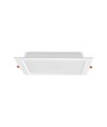 Panneau LED sans cadre carré 18W - 122lm/W, 4000K, 224x224mm, bord blanc, flicker free