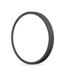Plafonnier LED 20W Ø26,4cm - 2000lm, 4000K, bord noir, 170 degrés, IP20 intérieur