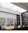 Dalle LED 60x60 avec éclairage latéral, 40W - 100lm/W, 4000K, blanc neutre, flicker free