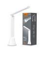 Lampe de bureau LED Berlin, 5W - Rechargeable, dimmable, 3-en-1 CCT, portable, blanc
