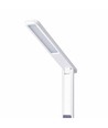 Lampe de bureau LED 7W dimmable - CCT réglable, 5 niveaux de luminosité, blanc, flicker free, adaptateur inclus