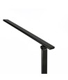 Lampe de bureau LED 18W avec charge sans fil - 700lm, dimmable 5 niveaux, CCT réglable, noir, flicker free