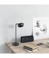 Lampe de table LED 3W, noir - Rechargeable, dimmable, CCT, USB-C, jusqu'à 15 heures de batterie
