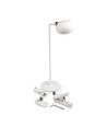 Lampe de bureau LED rechargeable 3W - 300lm, dimmable 3 niveaux, CCT, USB-C, incl. pied magnétique