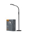 Lampadaire LED Tokyo 12W, dimmable - 1280lm, noir, commande tactile, CCT réglable, flicker free