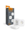 Lot de 2 veilleuses LED rechargeables 0,5W avec capteur - CCT 3 étapes, USB-C, montage magnétique, détecteur de mouvement