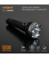 Lampe de poche LED portable - 5000K, luminosité 5500lm, consommation 20W