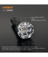 Lampe de poche LED portable - 5000K, luminosité 5500lm, consommation 20W