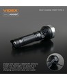 Lampe de poche LED portable - 5000K, luminosité 5500lm, consommation 20W