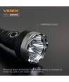 Lampe de poche LED portable - 5000K, luminosité 5500lm, consommation 20W