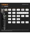Lampe de poche LED portable - 5000K, luminosité 5500lm, consommation 20W