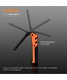 Lampe de poche LED rechargeable multifonctionnelle