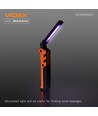 Lampe de poche LED rechargeable multifonctionnelle