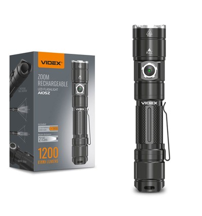 Lampe de poche LED - portable, 5000K, luminosité 1200lm, consommation 10W