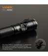 Lampe de poche LED - portable, 5000K, luminosité 1200lm, consommation 10W