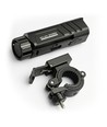 20W lampe de vélo LED - 5000K, noir