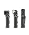 Lampe de poche LED, rechargeable - Magnétique, 1000lm, USB-C, Rotative, Lumière blanche+rouge