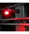 Lampe de poche LED, rechargeable - Magnétique, 1000lm, USB-C, Rotative, Lumière blanche+rouge