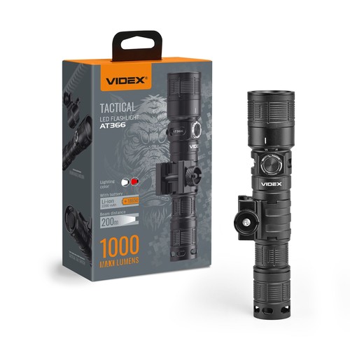 Lampe de poche LED tactique - 5000K