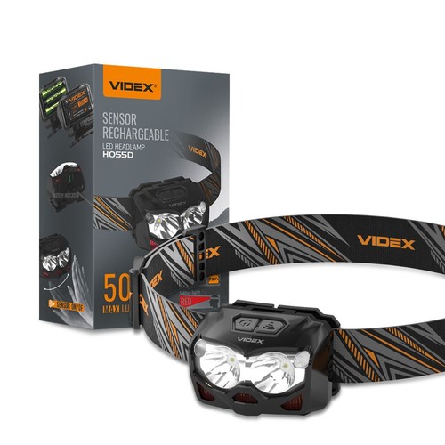 Lampe frontale à LED 2x5W - 5000K, luminosité : 500lm