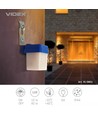 Interrupteur crépusculaire 6A / capteur de lumière - IP44, mural et plafond, contrôle automatique
