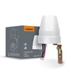 Interrupteur crépusculaire 10A - IP44, capteur de lumière pour intérieur et extérieur