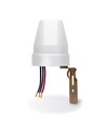 Interrupteur crépusculaire 10A - IP44, capteur de lumière pour intérieur et extérieur